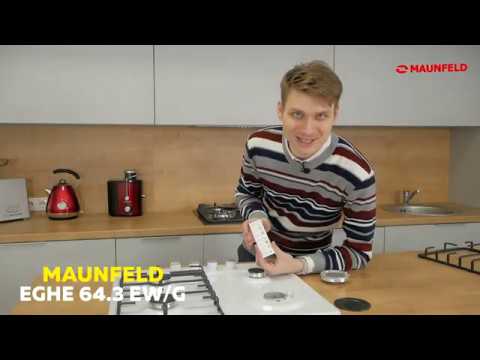 Газовая варочная панель MAUNFELD EGHE.64.3EW/G