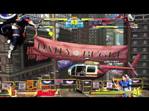 Marvel vs Capcom 3 Gameplay: Akuma