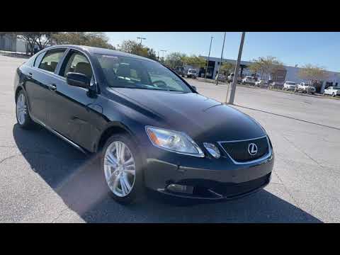 2007 LEXUS GS 450h Sedan Hybrid