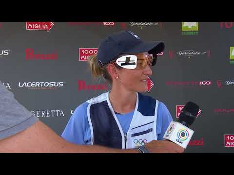 Interview Fatima GALVEZ (ESP) Silver Medal - Trap Women - 2023 Lonato (ITA) - ISSF World Cup Shotgun