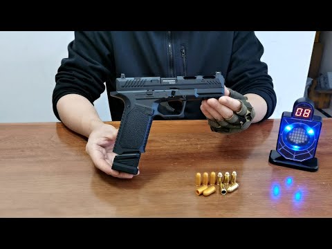 Glock Auto Shell Ejecting Blowback Toy Gun Unboxing 2023 - Laser Tag Pistol
