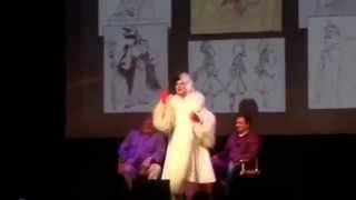 Cruella De Vil Takes Over Stage at 101 Dalmatians AP Event &amp; Ridicules Disney Character Fashion