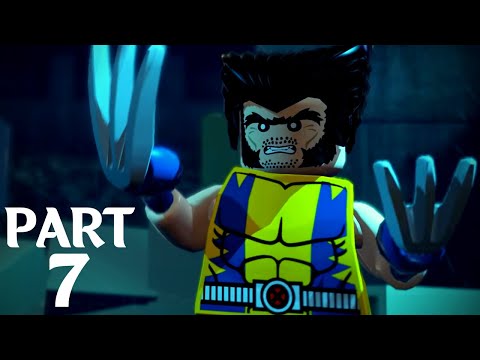 Lego Marvel Super Heroes Walkthrough Gameplay Part 7 (WOLVERINE)