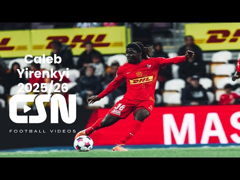 Caleb Yirenkyi (FC Nordsjaelland) - Goals, Skills & Assists 2025/26 | HD