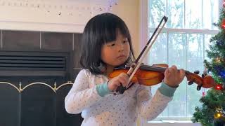 Violin suzuki book1 ：Go tell aunt Rhody ｜kids violin