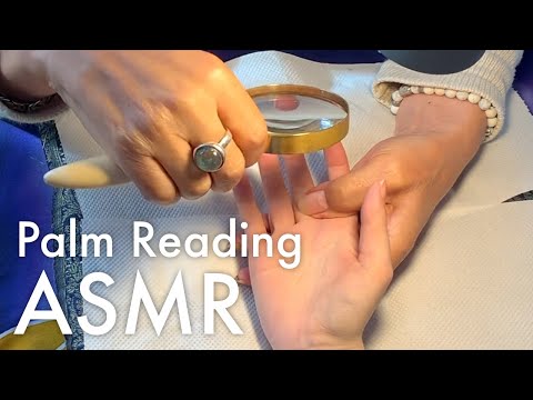 ASMR Palm Reading London with Gary Markwick (Real, Unintentional ASMR)