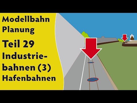 Modellbahn: Planung Teil 29 – Industriebahnen (3) – Hafenbahnen (Gleispläne in H0 & 0) [subtitled]