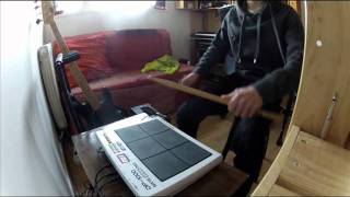Video thumbnail for Sixta drum pad / DP-1000 Millenium by Pastandrei