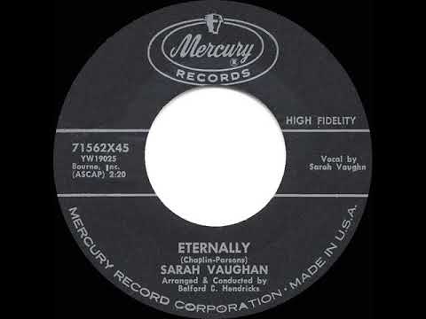 1960 HITS ARCHIVE: Eternally (aka Terry’s Theme from “Limelight”) - Sarah Vaughan