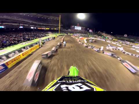GoPro HD: Ryan Villopoto Main Event 2014 Monster Energy Supercross from Anaheim 3
