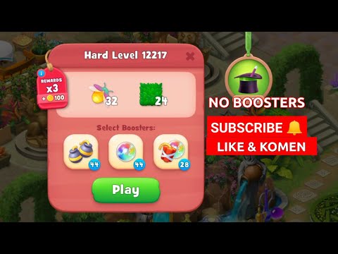 GARDENSCAPES HARD LEVEL 12217 NO BOOSTERS | MARI MAIN BERSAMA