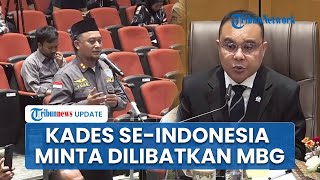Aliansi Kades Seindonesia 'Geruduk' DPR Titip Pesan ke Presiden Prabowo, Minta Dilibatkan Kelola MBG