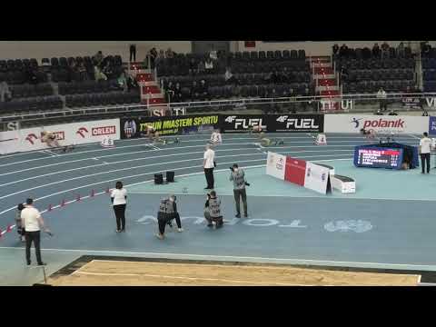 200m kobiet bieg 3 - HMP Toruń 20220306