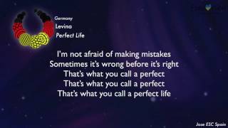 Levina - Perfect Life (Germany) [Karaoke Version]