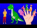 Dino Finger Family Song Nursery Rhymes