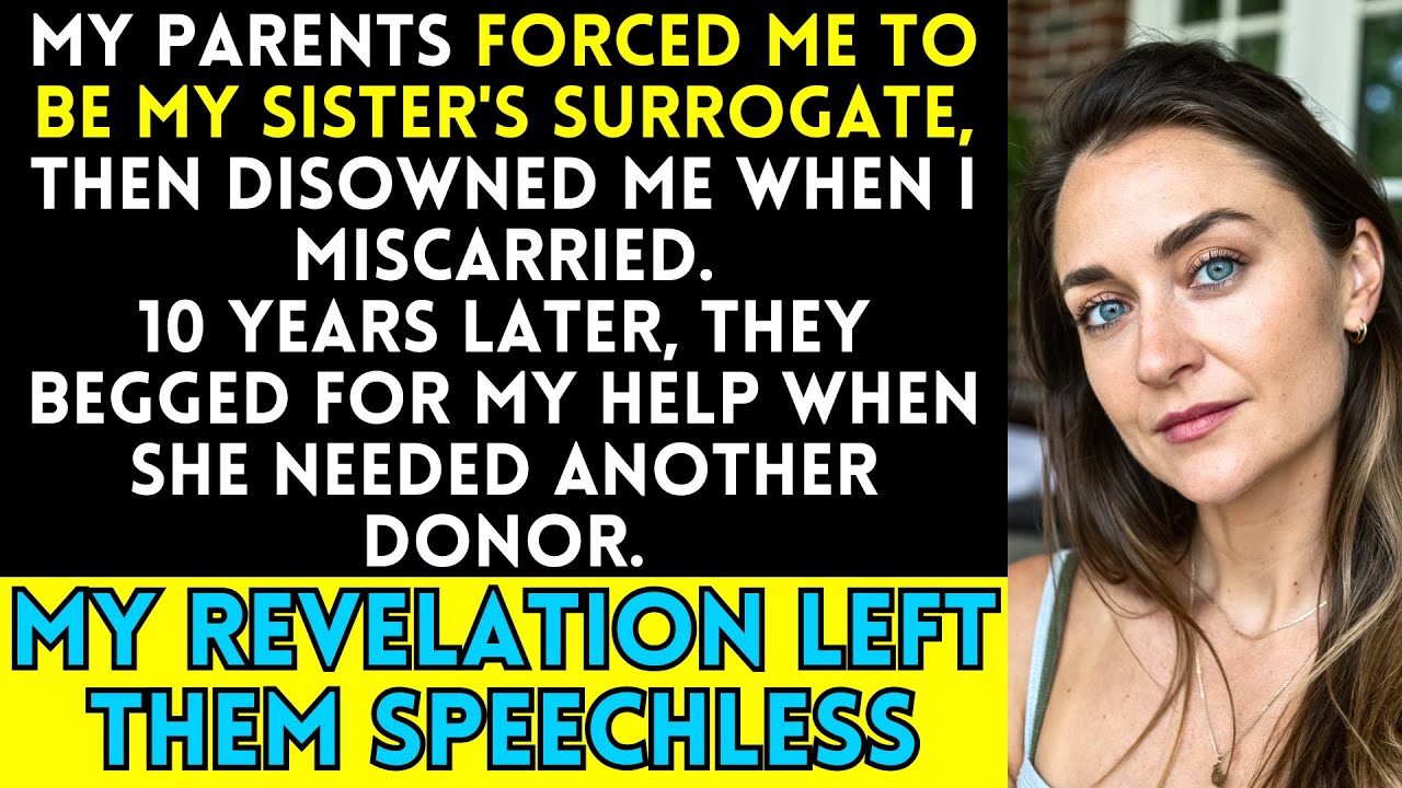 My Parents Forced Me to Be My Sister's Surrogate, Then Disowned Me When I Miscarried