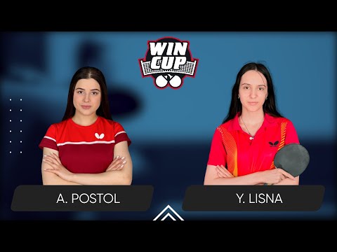 17:30 Anastasiia Postol - Yaroslava Lisna 13.09.2024 WinCup Women Master. TABLE 1