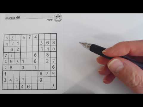Sudoku Primer 90 - answer sheet to previous video (sudoku game, sudoku rules)