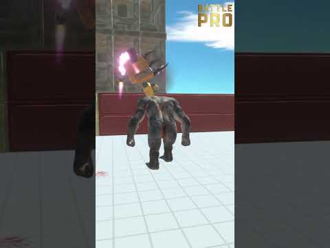 Boss Robot vs Goro The Giant - Animal Revolt Battle Simulator