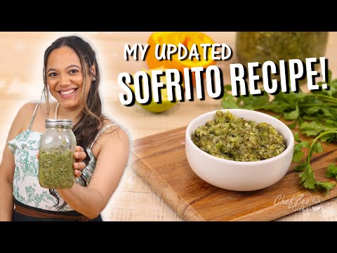 Dominican Sofrito Recipe | How to Make Sofrito - My UPDATED Recipe | Chef Zee Cooks