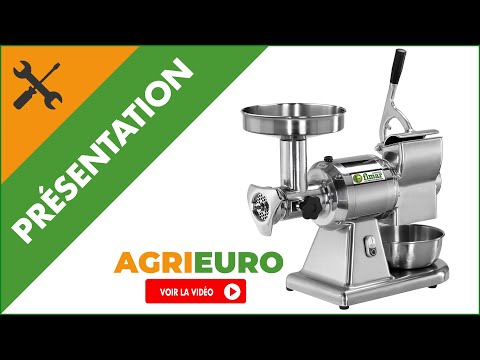 Tutoriel de montage : Hachoir à viande électrique FIMAR TC12T - Avec râpe intégrée