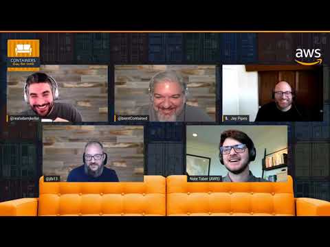 #ContainersFromTheCouch - Live Q&A #1 from AWS Container Day! #kubeconEU