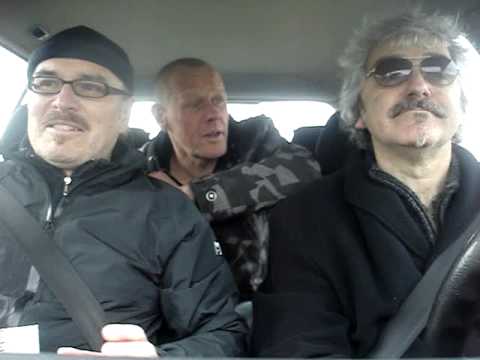 Ulrich und Karl mit Rüde - Politiker