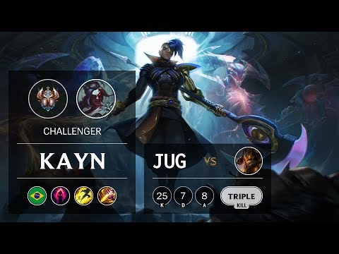 Kayn Jungle vs Jarvan IV - BR Challenger Patch 9.14