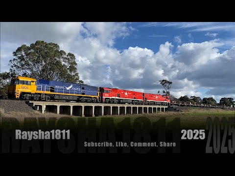3XM4 - NR26-NR109-NR75 (PacNat Steel) Inverleigh - Australian Trains by Raysha1811