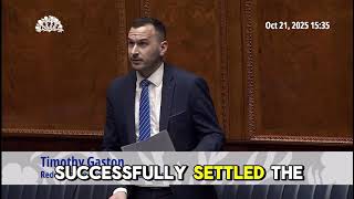 Gaston raises concerns about former MP office during debate on unpaid rates #TUV #TimothyGaston