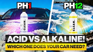 ACID vs ALKALINE! Which CLEAN By Pan Shampoo Does Your Car Really Need? 🧪