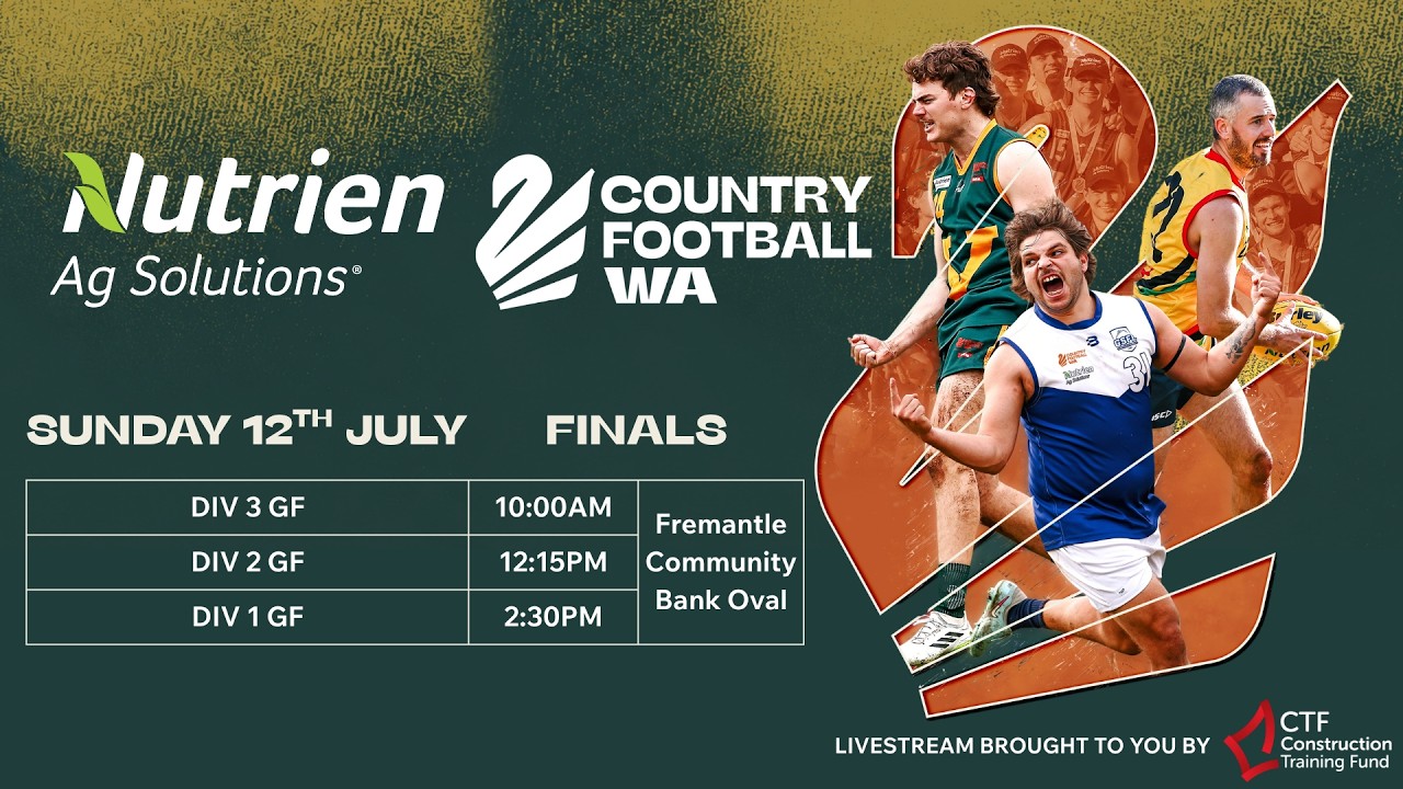 2026 Nutrien Ag Solutions Senior Men's: Grand Finals Day - Fremantle Community Bank Oval