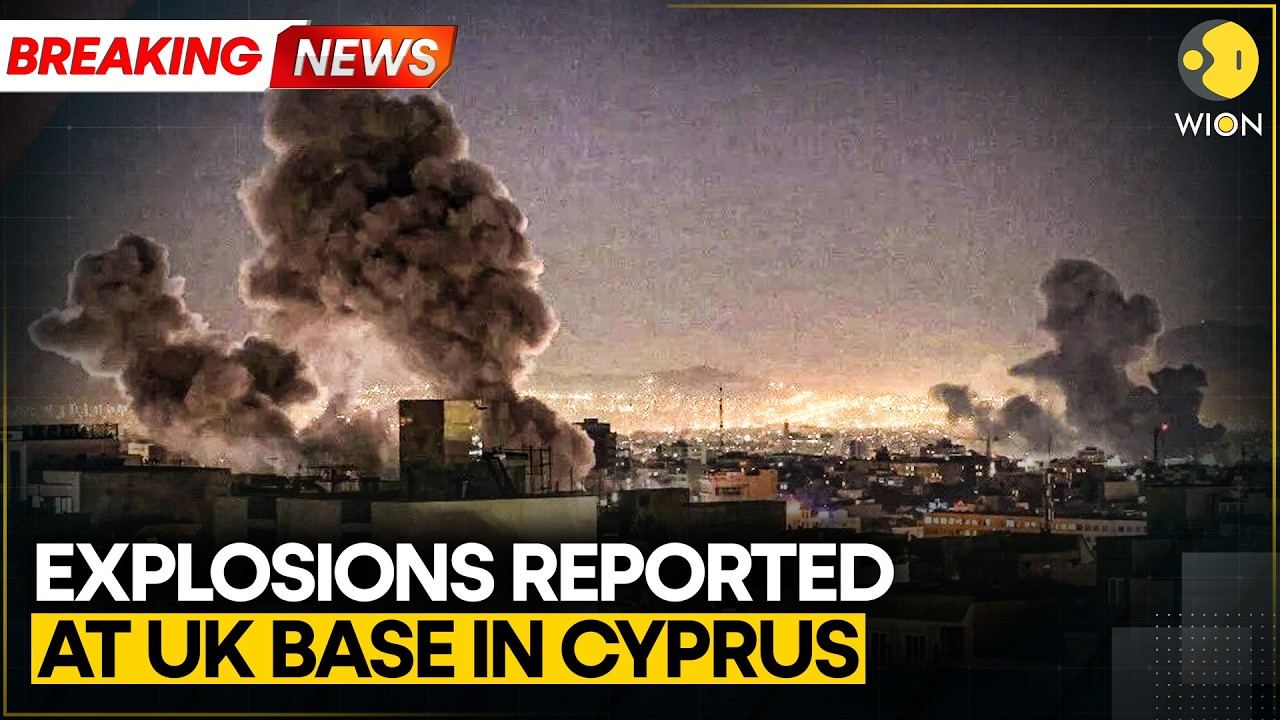 Israel-Iran War: Explosions in Cyprus Amid Israel-Iran War, Starmer Approves US Base Use | WION