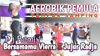 Download lagu Senam aerobik pemula Dj Remix Bersamamu Viera X Jujur Radja | Tampak Samping @LiaMarliaChannel mp3