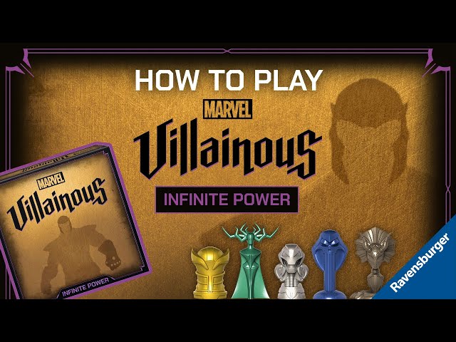 Vídeo relacionado con Ravensburger Marvel Villainous Infinite Power - Strategy Board Games for Adults and Kids Age 12 Years Up - Can Be Played as a Stand-Alone or Expansion