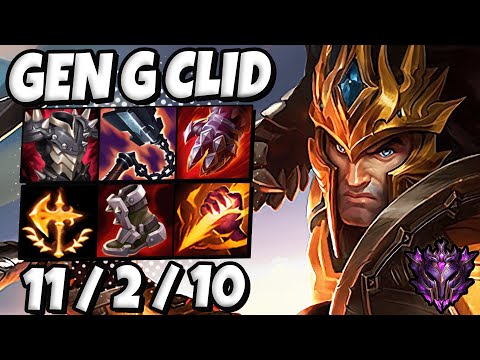 Jarvan IV Jungle vs Talon [ Gen G Clid ] Ranked Master EUW Patch 11.19 ✅