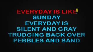 SC2302 07   Pretenders, The   Everyday Is Like Sunday [karaoke]