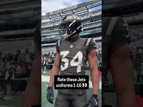 Jets Unveil New Jerseys! Rate 1-10? ✈️ (via @NFL )