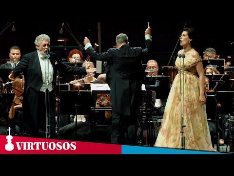 Virtuosos | THANKS concert | Maestro Plácido Domingo, Adela Zaharia -  Hace Tiempo Que Vengo Al