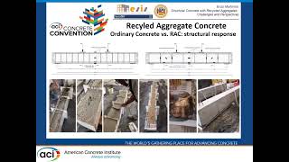 Structural Concrete with Recycled Aggregates: Challenges and Perspectives
