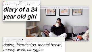 POV: you’re my journal // casual chat about relationships, work, mental health, etc.