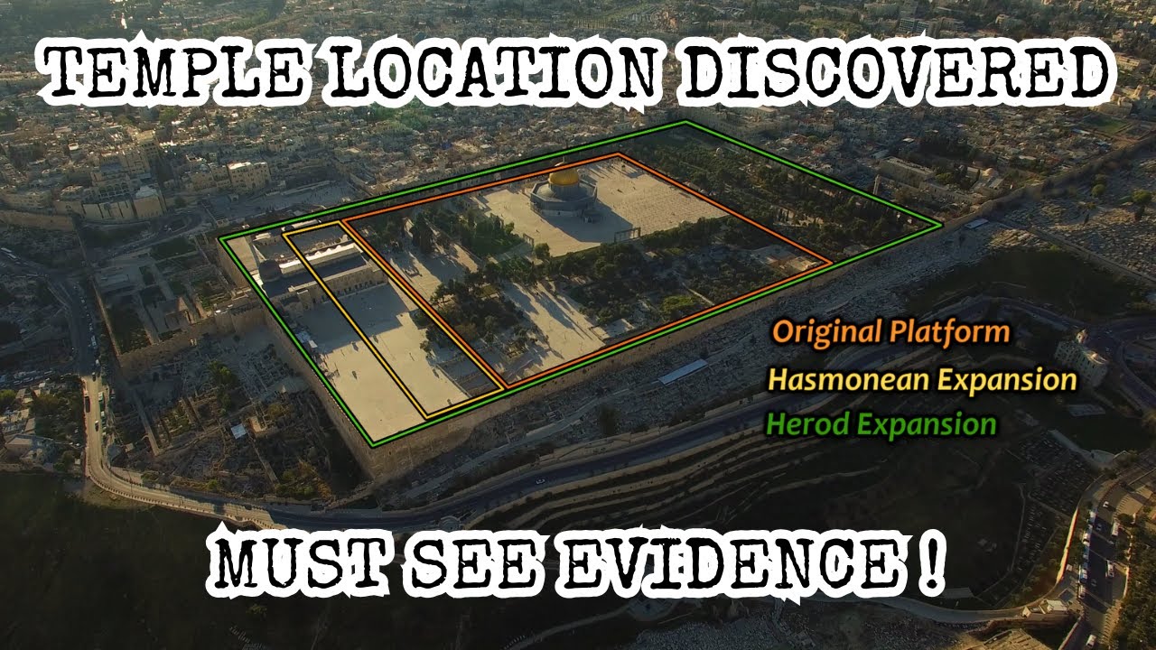 Must See New Evidence that Proves the Temple was on the Temple Mount Over the Dome of the Rock!