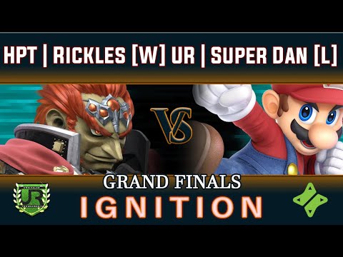Ignition #169 GRAND FINALS - HPT | Rickles [W] (Ganondorf) vs UR | Super Dan [L] (Mario)