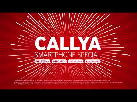 D2 Vodafone Werbung GigaBoost CallYa Smartphone Special CallYa Prepaid-Tarif 0406469050