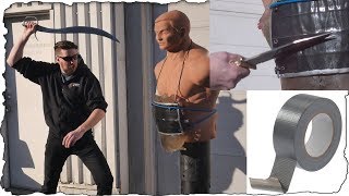 Testing Post-Apocalyptic Gear: Duct Tape Armor!