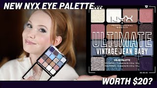 NEW Nyx Ultimate Vintage Jean Baby Palette...is it any good?
