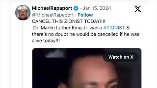 Michael Rapaport SLAMMED For Martin Luther King Jr. Comments