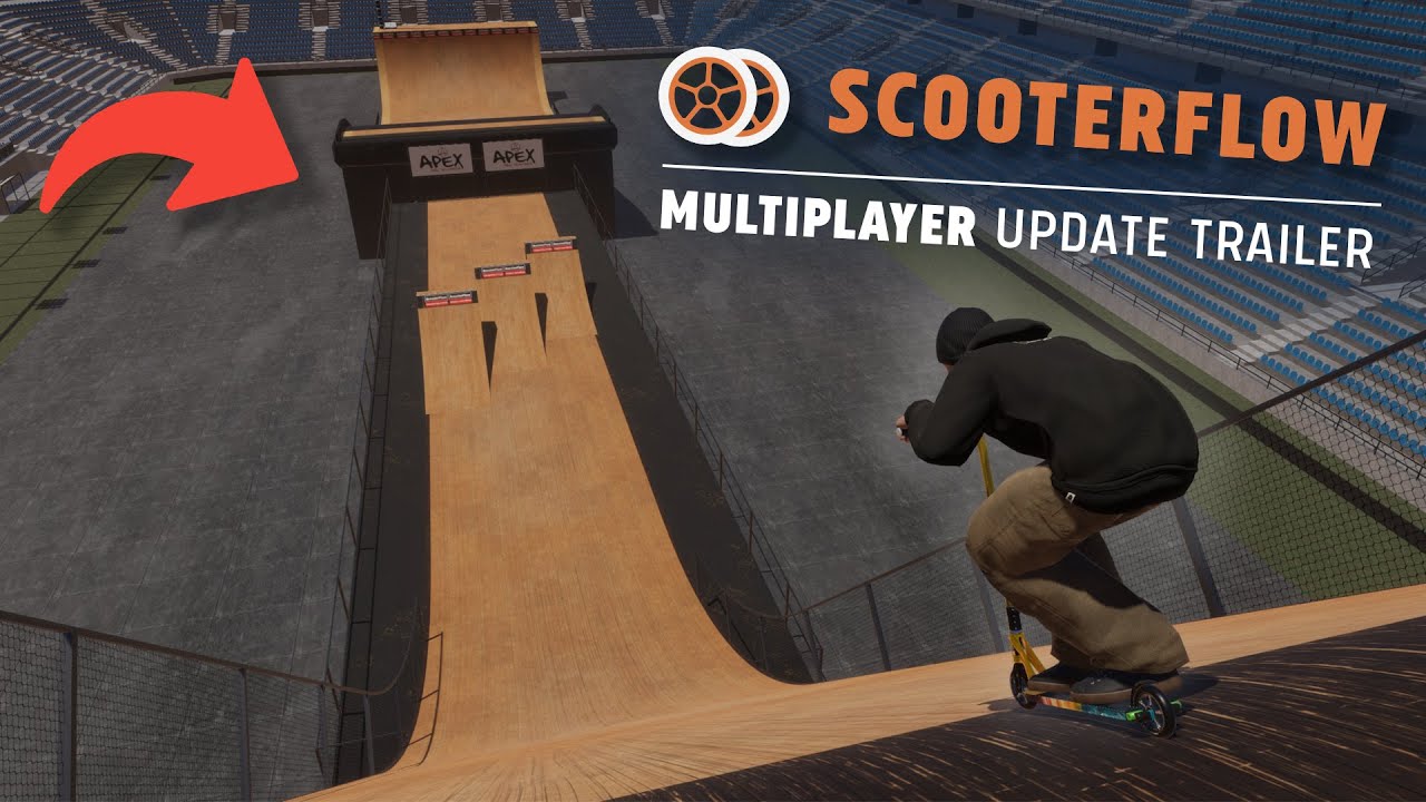 Vídeo de jogabilidade de ScooterFlow  Playstation 4