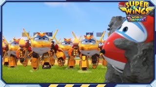 Download lagu [SUPERWINGS6] Lewati Obor Itu | EP13 | Penjaga Dunia Superwings | Sayap Super mp3