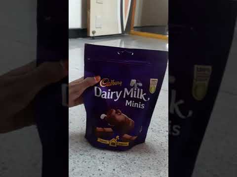 # Unboxing Cadbury Dairy milk minis # ASMR # Subscribe my channel #